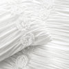 Darla Comforter White 3Pc Set  Full/Queen