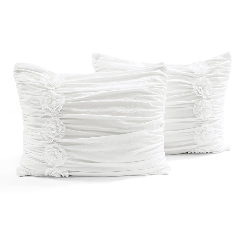 Darla Comforter White 3Pc Set King