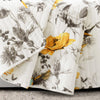 Penrose Floral Throw Yellow/Gray Single 50X60