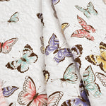 Flutter Butterfly Throw Pink Single 50X60