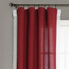 Rosalie Window Curtain Panels White 54x108 Set