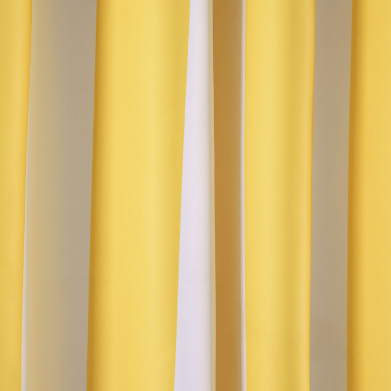 Wilbur Stripe Room Darkening Window Curtain Panels Yellow 52X84 Set