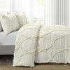 Riviera Comforter Ivory 3Pc Set King