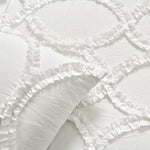 Riviera Comforter White 3Pc Set Queen