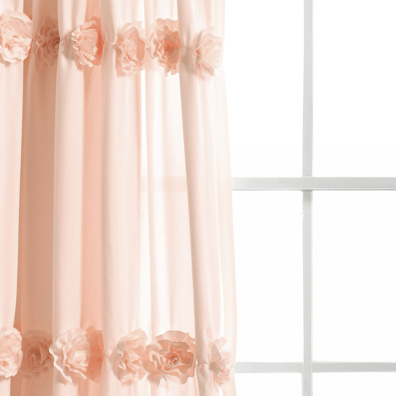 Darla Window Curtain Panel Ivory Single 40X84