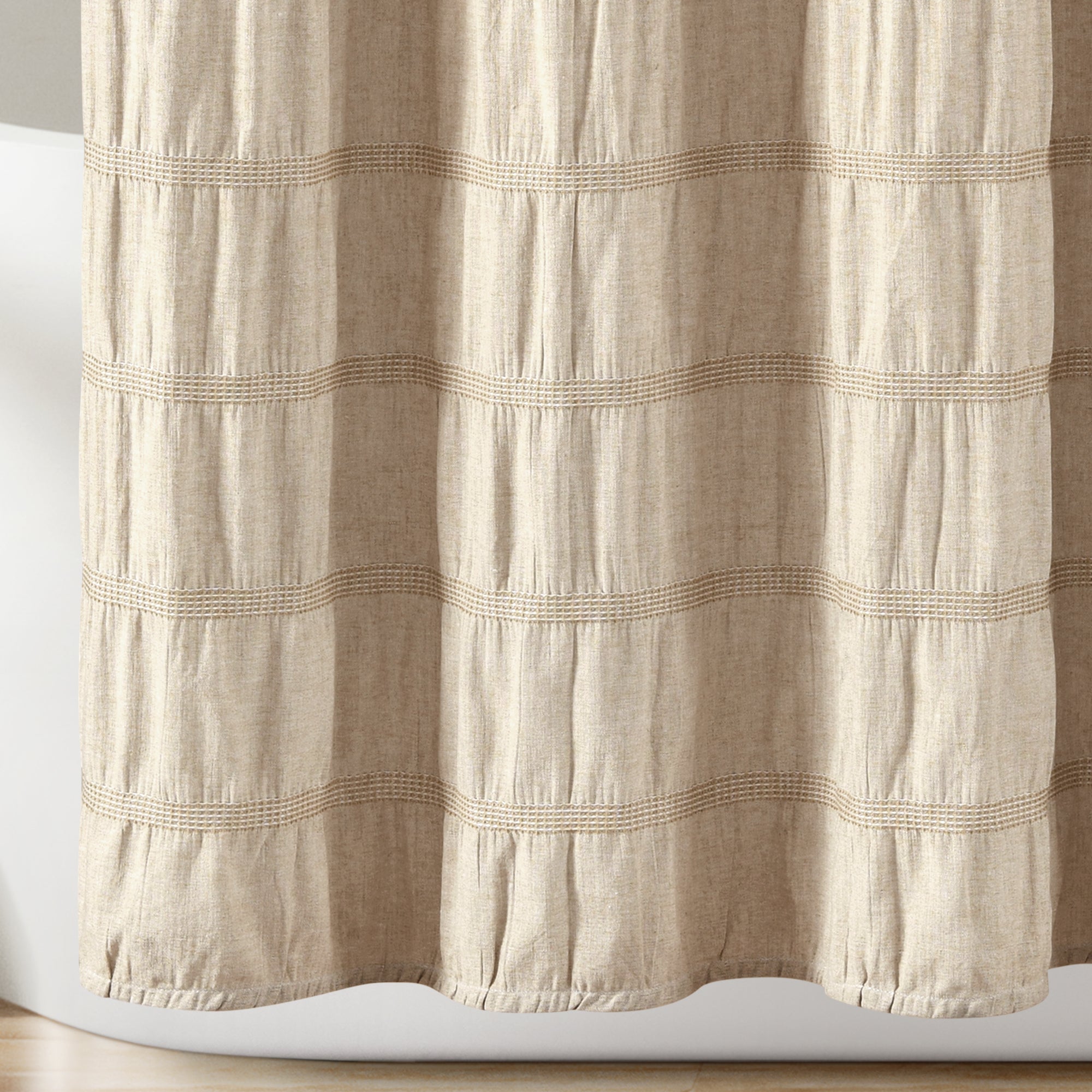 https://rustictuesday.com/cdn/shop/products/16T005479-WAFFLE-STRIPE-WOVEN-COTTON-TAUPE-SHOWER-CURTAIN-72X72-SINGLE-848742097700-ALT-3_2400x.jpg?v=1616108484