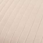 Soft Stripe All Season Quilt/Coverlet Soft Rose/Light Gray 2Pc Set Twin-XL