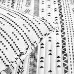 Hygge Stripe Quilt Black/White 3Pc Set King