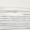 Farmhouse Stripe Cotton Duvet Cover Gray 3Pc Set King