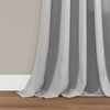 Avery Window Curtain Panels Light Gray 54x84+2 Set