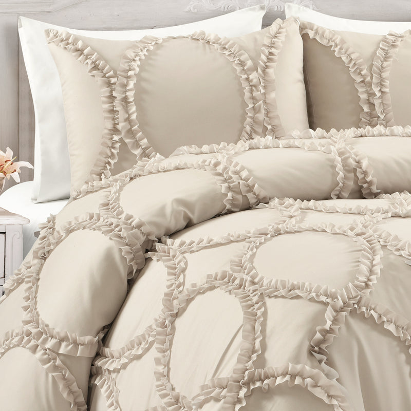 Avon Comforter Neutral 3Pc Set King
