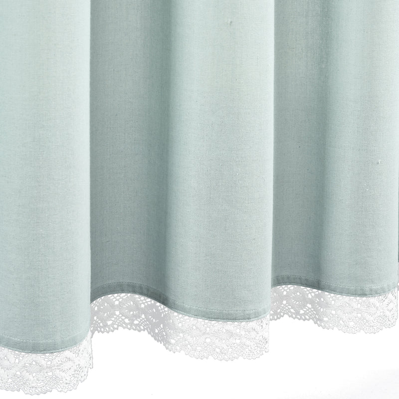 Rosalie Shower Curtain Blue Single 72x72