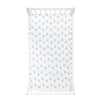 Seaside Starfish Organic Cotton Fitted Crib Sheet Blue 2Pk 28x52x9