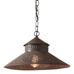 Shopkeeper Shade Light with Chisel in Kettle Black