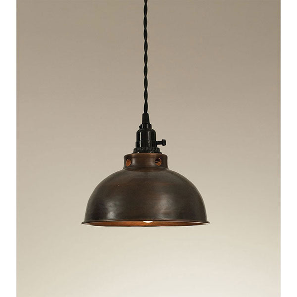 <img src="930029c_n.jpg" alt="Dome Pendant Lamp - Aged Copper">