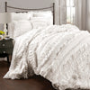 Belle Comforter White 4Pc Set King