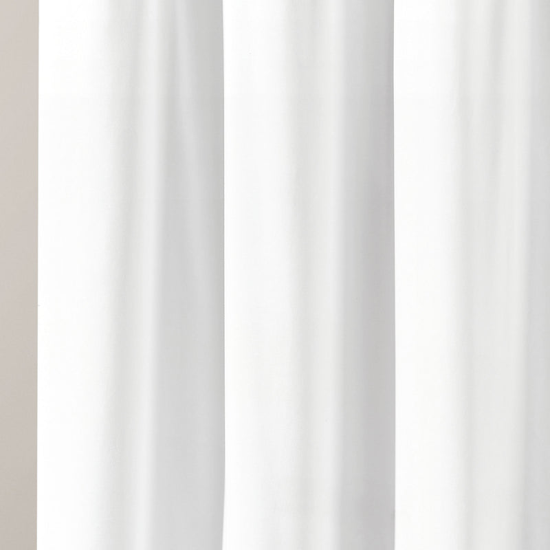 Avery Shower Curtain White 72x72