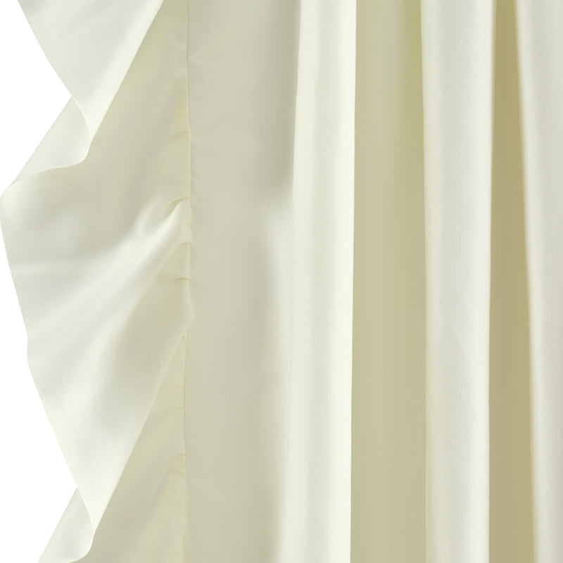 Reyna Window Curtain White Set 54x63
