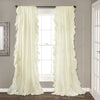 Reyna Window Curtain White Set 54x63