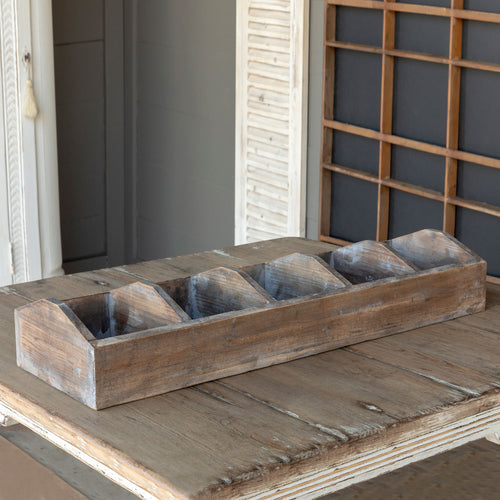 Divided Wooden Display Box # 33