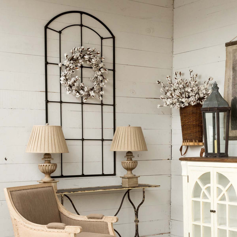 Large,Metal Framed Window Arch