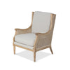 Monica Cane Back Wing Chair