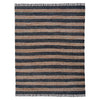 Leather and Hemp Woven Rug 7'9" x 9'9"