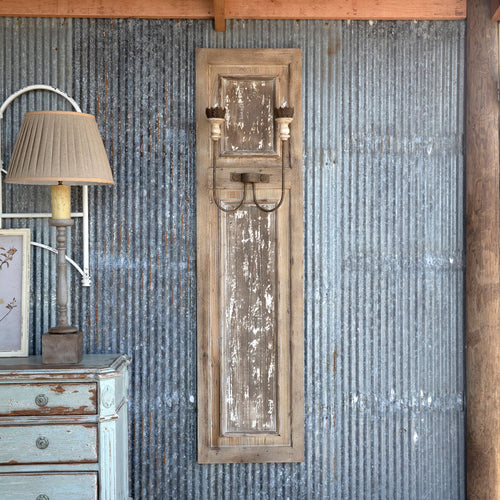 French Panel Wall Sconce