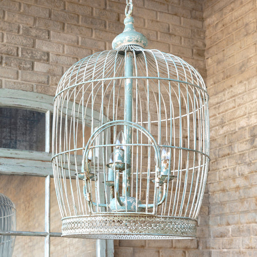 Vintage Style Birdcage Chandelier