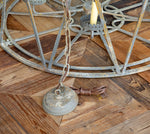 Drum Chandelier with Small Candle
