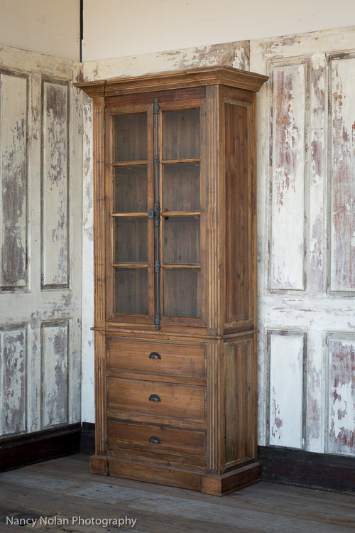 Reclaimed Pine Archive Cabinet
