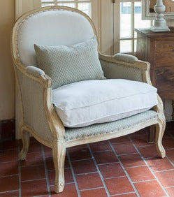 Upholstered Salon Chair