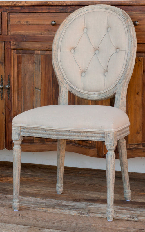 Tufted Back Dining Chair