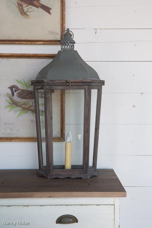 French Style Mantel Lantern Lamp