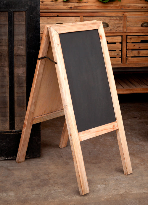 Two-Sided Sidewalk Chalkboard