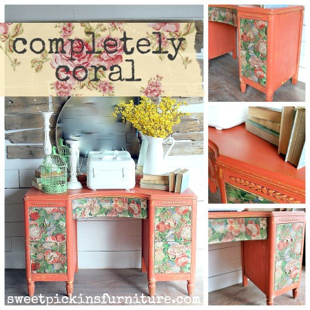 Completely Coral Milk Paint Sweet Pickins