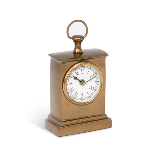 Brass Manor Desk Clock