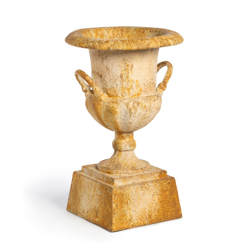 Metal Urn w/ Pedestal, Large