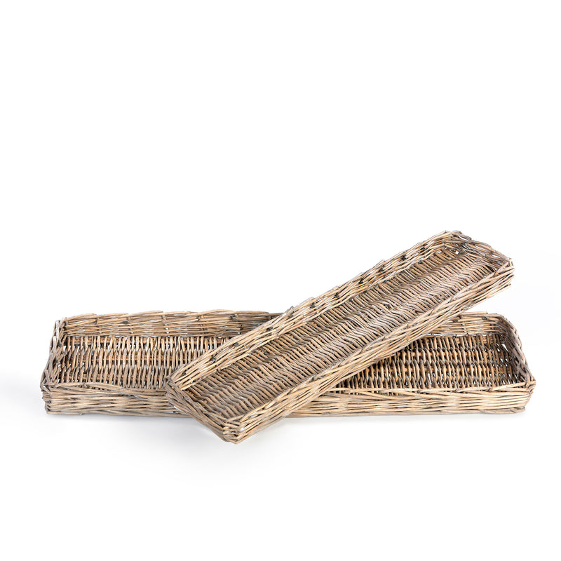 Rattan Woven Bread Tray