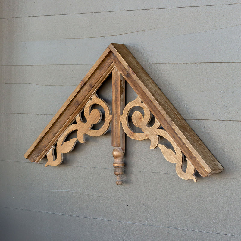 Decorative Wooden Gable Wall Hanging
