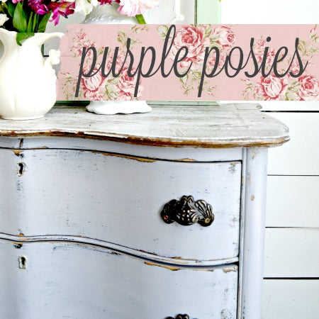 Purple Posies Milk Paint Sweet Pickins