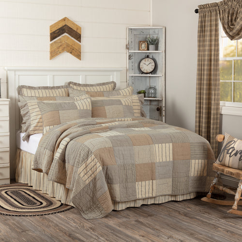 <img src="rriyyfpvvuoxeanft2p8.jpg" alt="Sawyer Mill Charcoal King Quilt 105Wx95L">